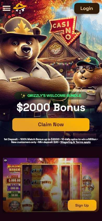 grizzly's_quest_casino_homepage_mobile