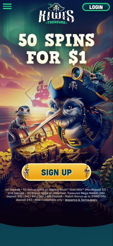 kiwi's_teasure_casino_homepage_mobile