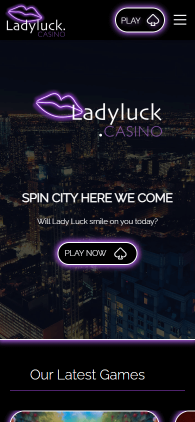 Ladyluck_Casino_homepage_mobile