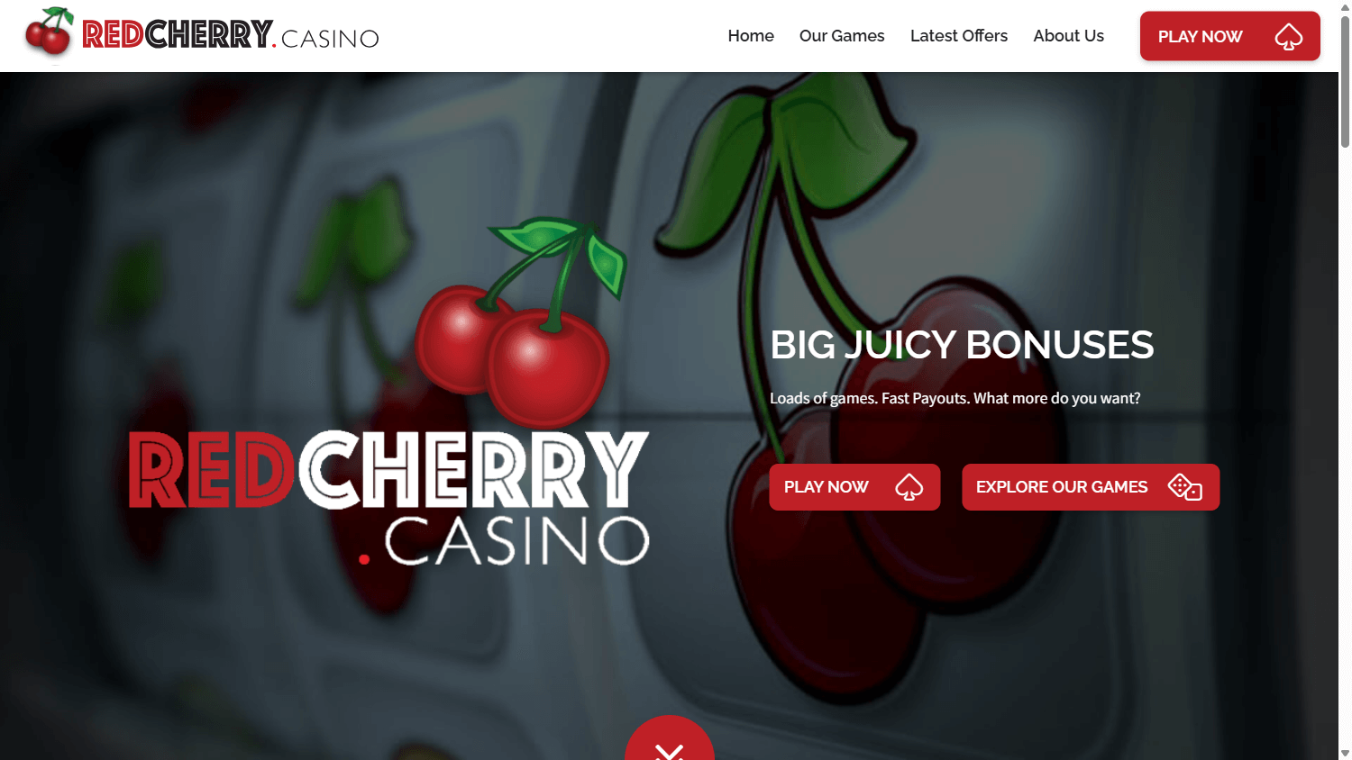 RedCherry_Casino_homepage_desktop