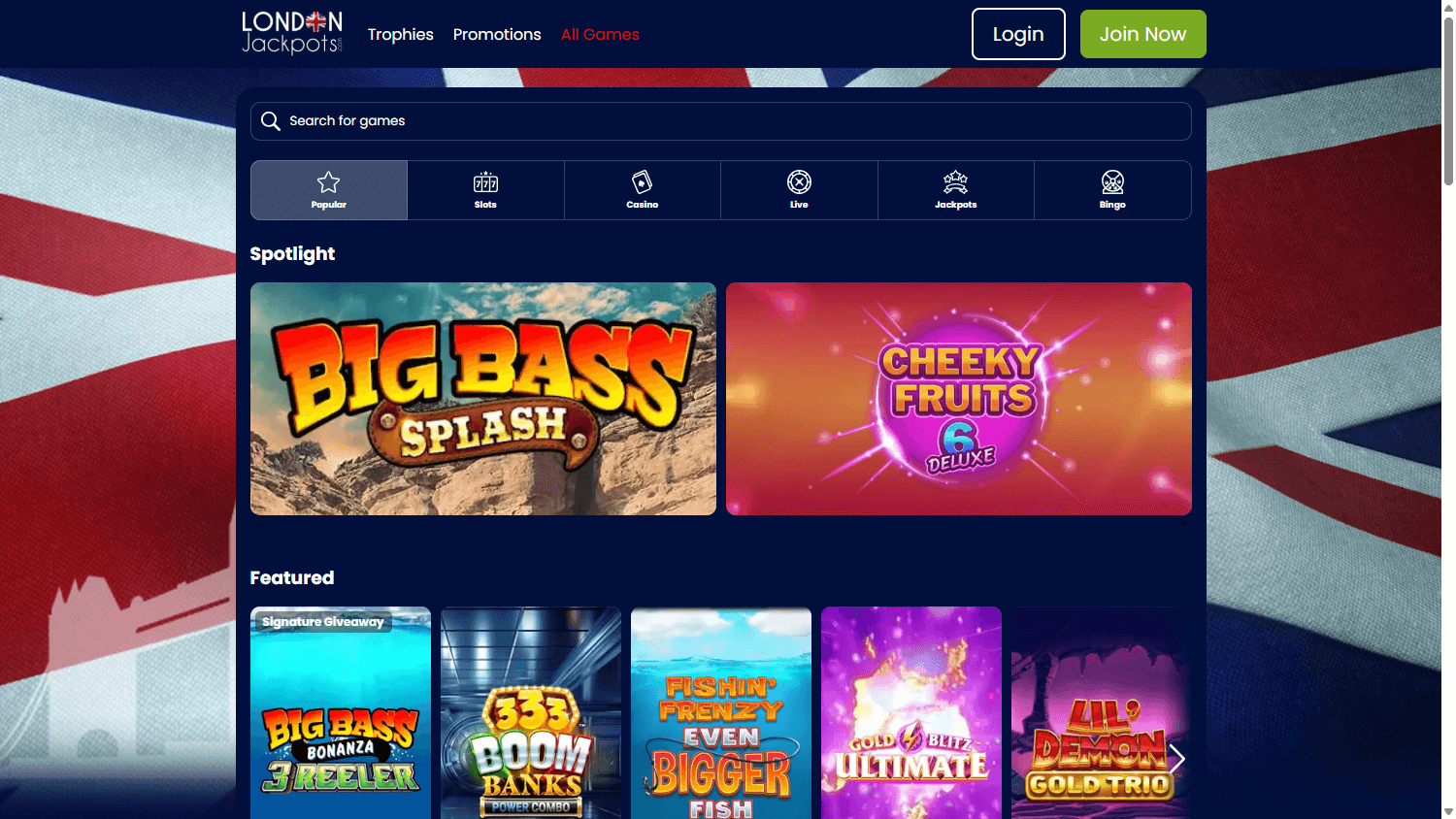 London_Jackpots_Casino_game_gallery_desktop