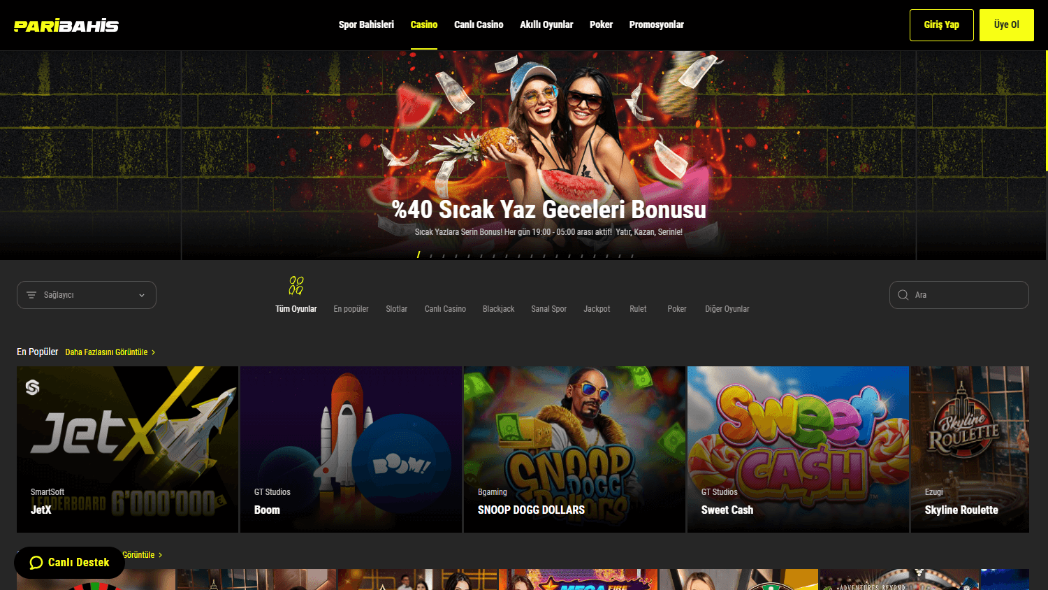 Paribahis_Casino_game_gallery_desktop