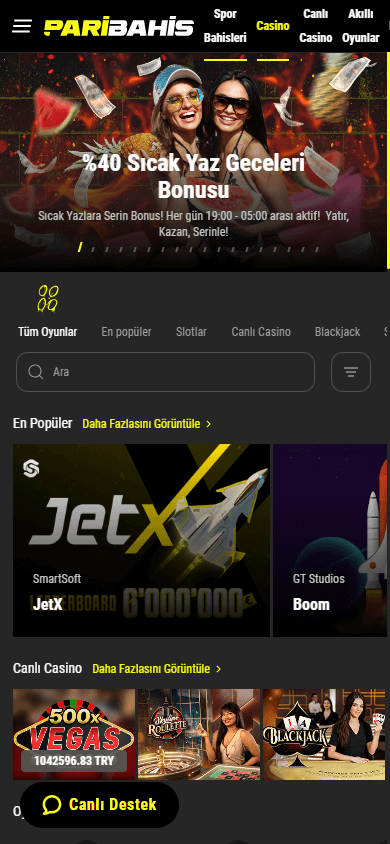 Paribahis_Casino_game_gallery_mobile