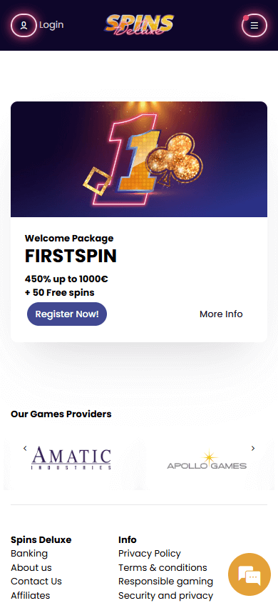 Spins_Deluxe_Casino_promotions_mobile