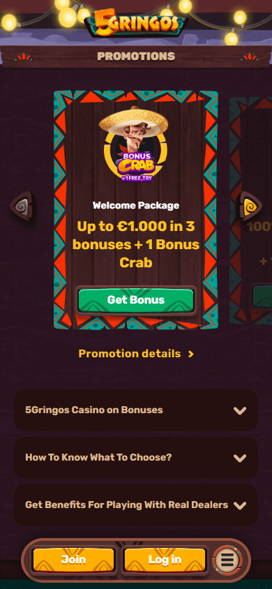 5gringos_casino_promotions_mobile