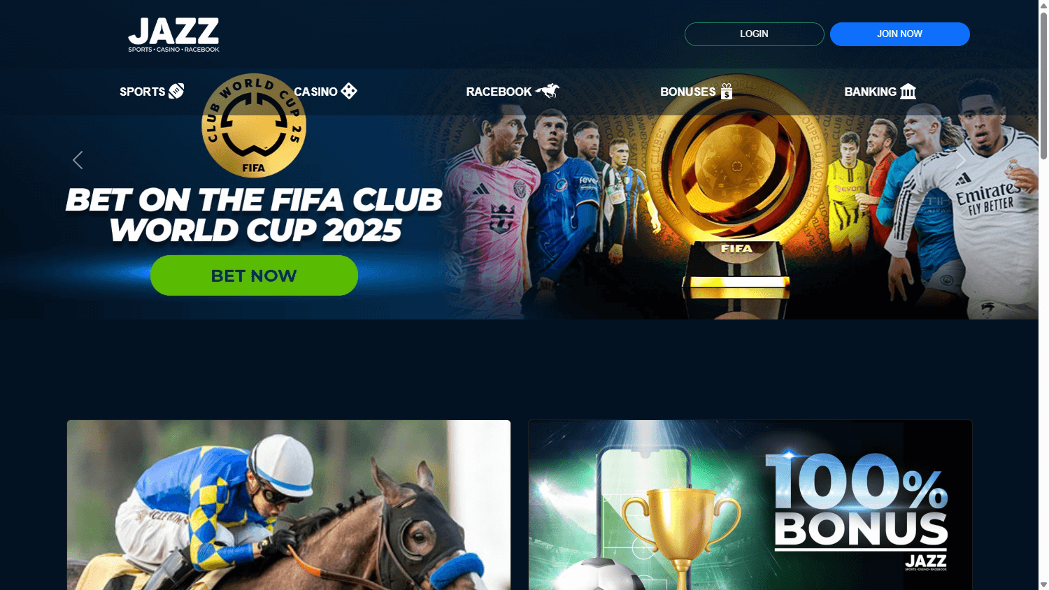 jazzsports_casino_homepage_desktop