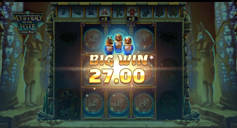 Mystery of the Nile - Big Win