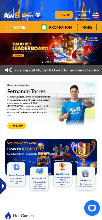 AceWin8_Casino_homepage_mobile