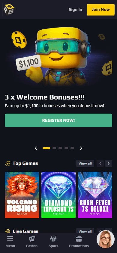 Rollblock_Casino_homepage_mobile