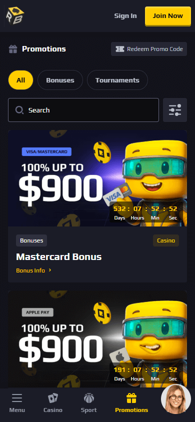 Rollblock_Casino_promotions_mobile