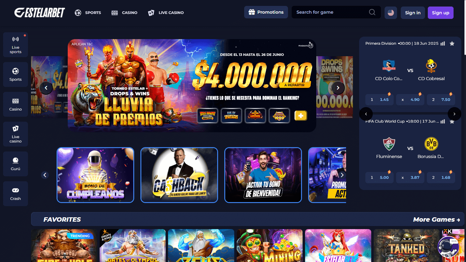 estelarbet_casino_homepage_desktop