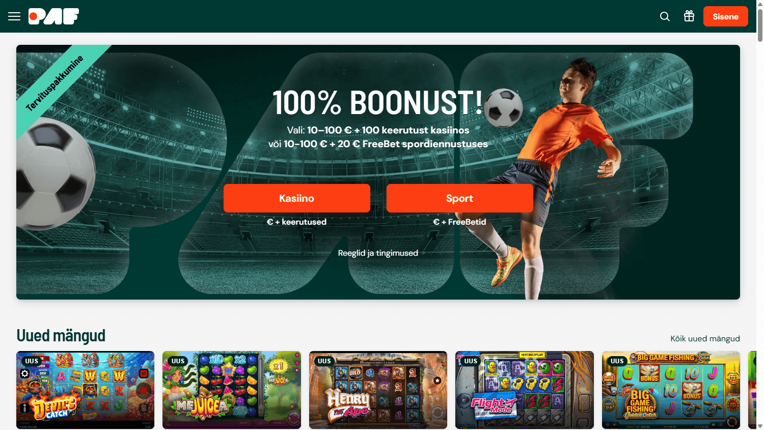 Paf_Casino_EE_homepage_desktop