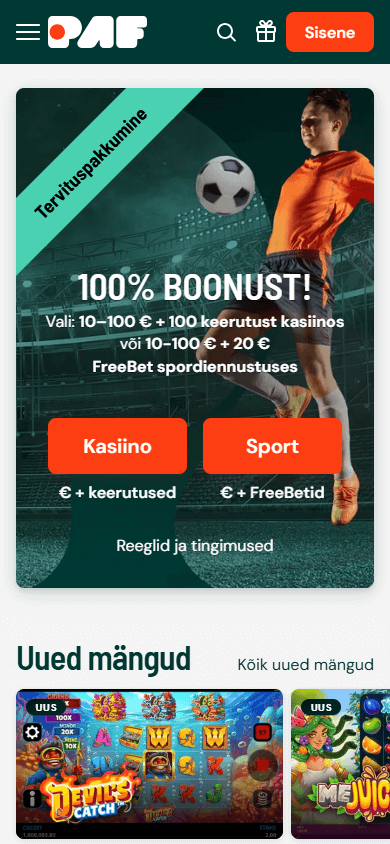 Paf_Casino_EE_homepage_mobile