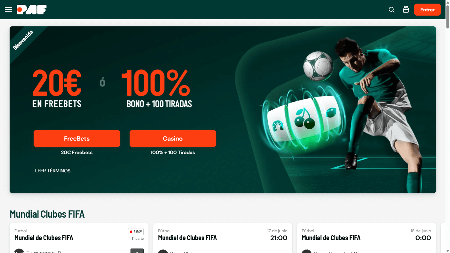 Paf_Casino_ES_homepage_desktop