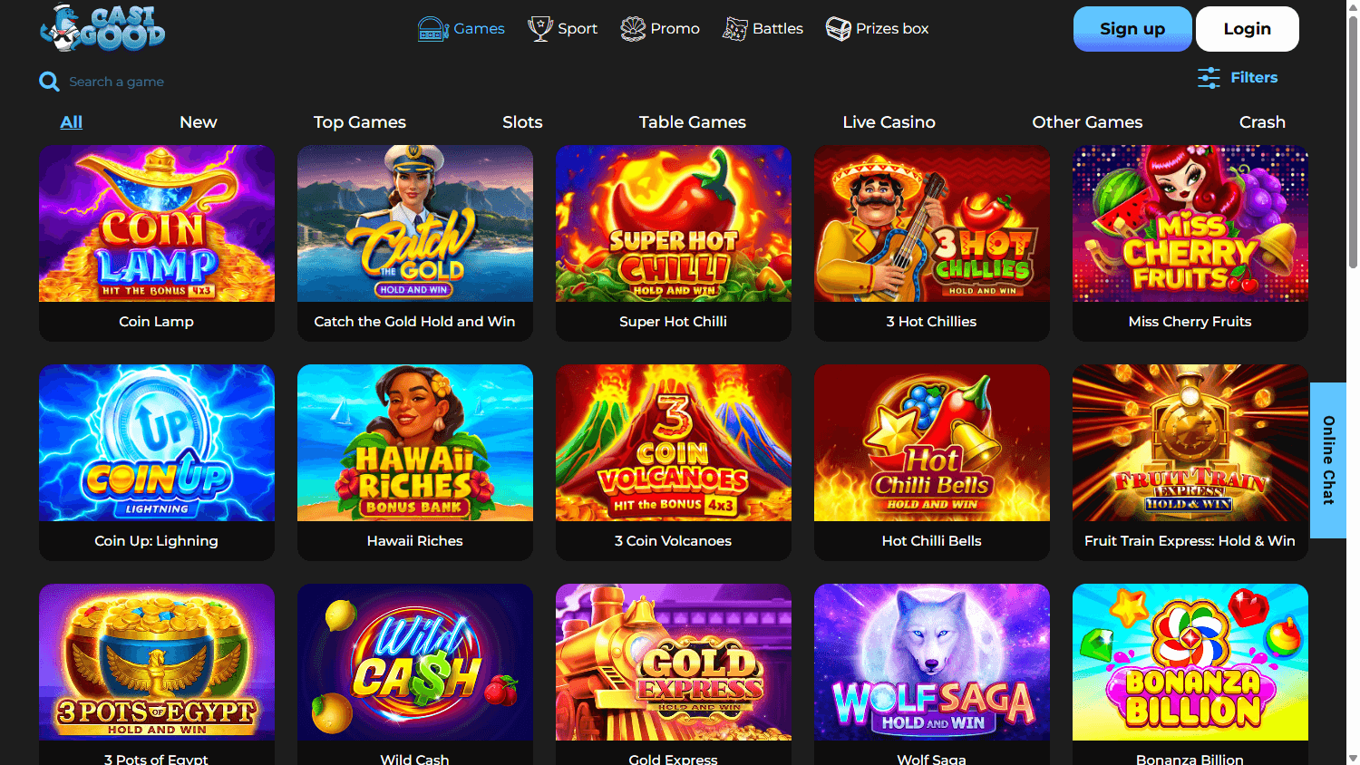 Casigood_Casino_game_gallery_desktop
