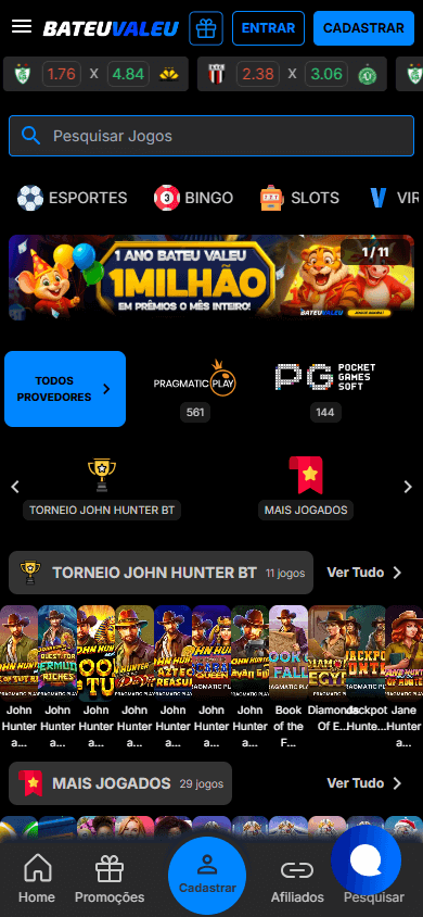 Bateu_Valeu_Casino_homepage_mobile