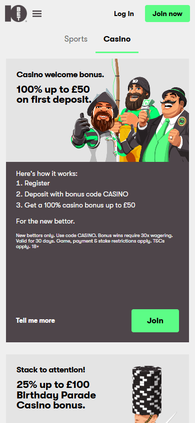 10bet_casino_uk_promotions_mobile