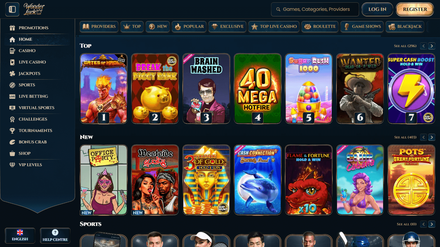 wonder_luck_casino_homepage_desktop