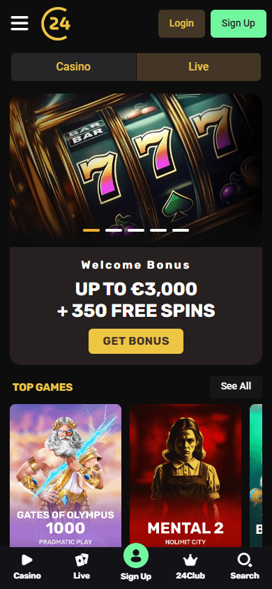 24casino_homepage_mobile