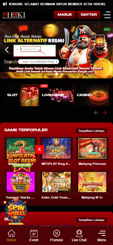 18HOKI_casino_homepage_mobile