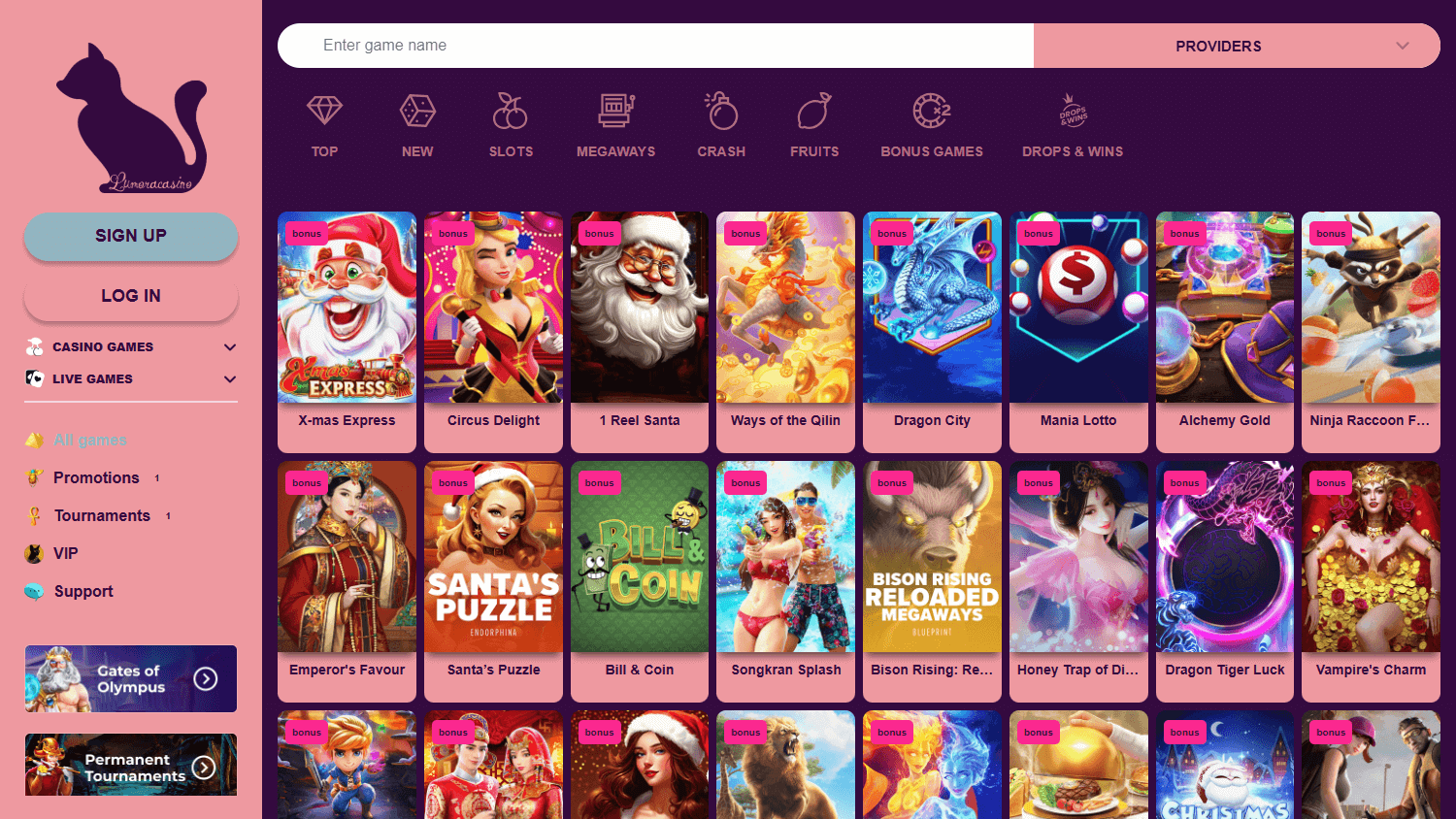 lumoracasino_game_gallery_desktop