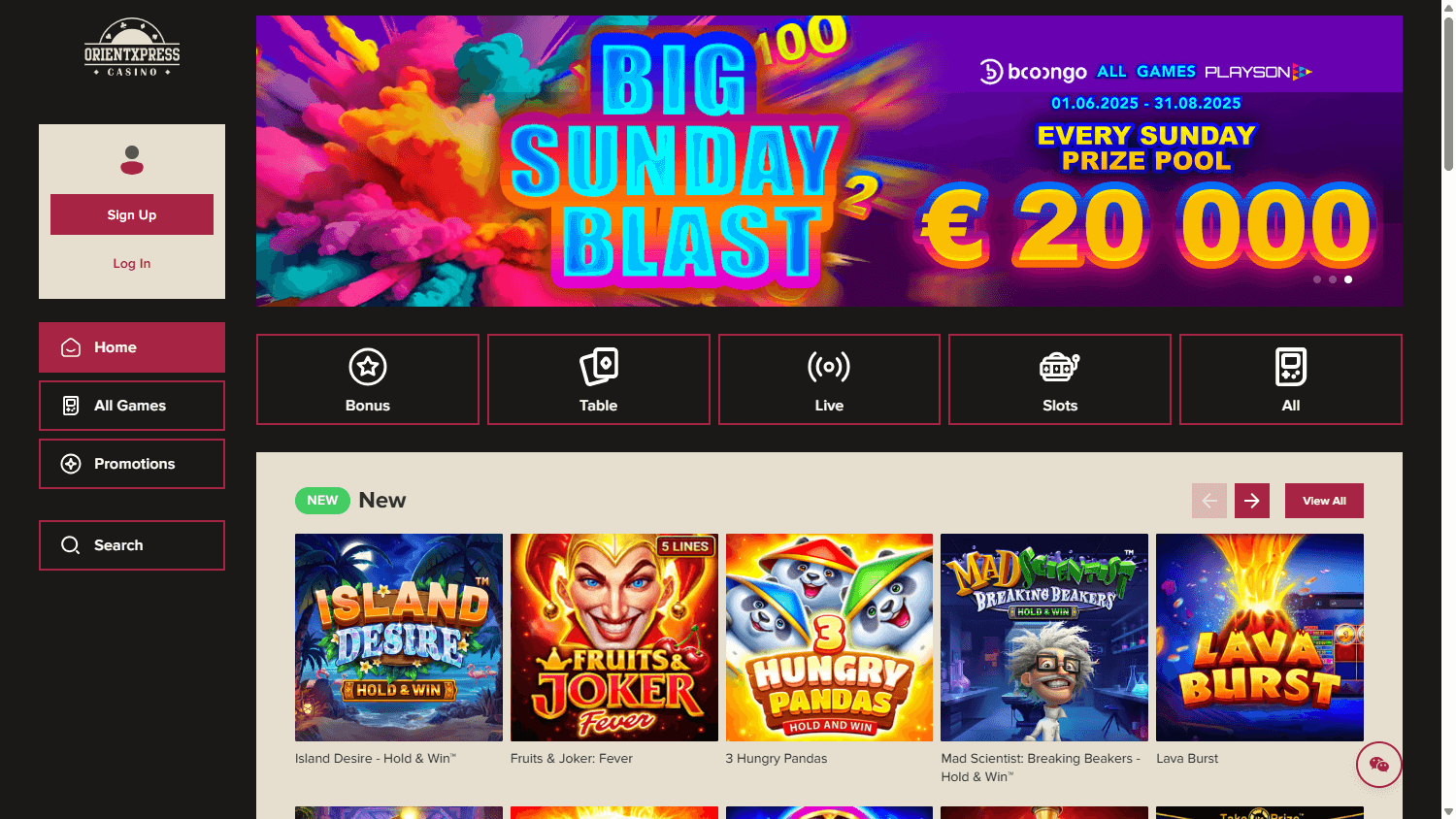 orientxpress_casino_homepage_desktop