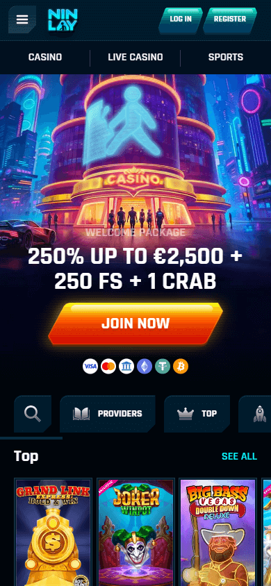 ninlay_casino_homepage_mobile