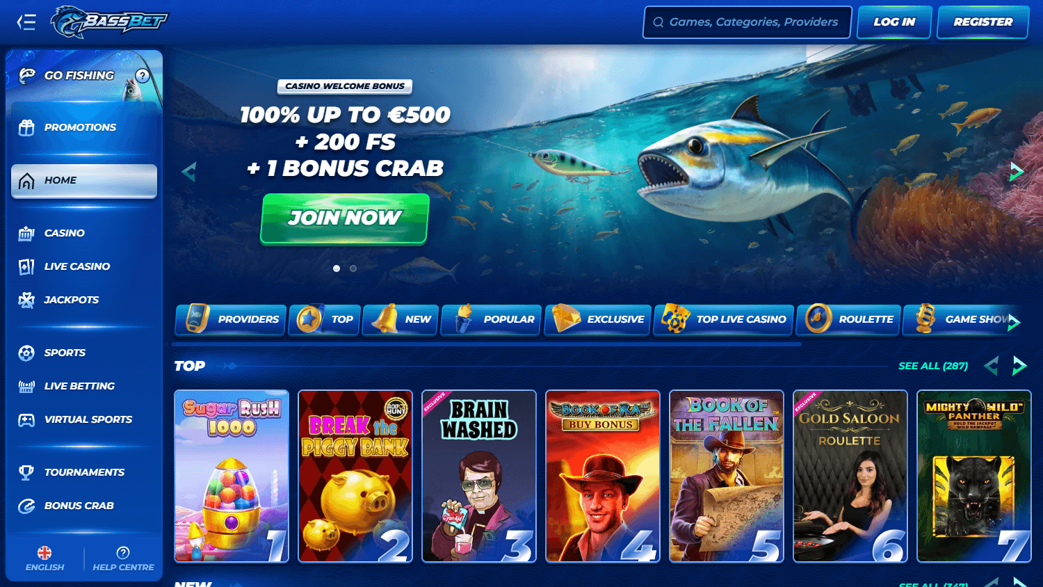 bassbet_casino_homepage_desktop