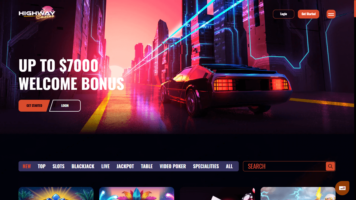 Highway_Casino_homepage_desktop