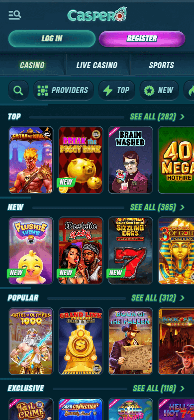 caspero_casino_game_gallery_mobile