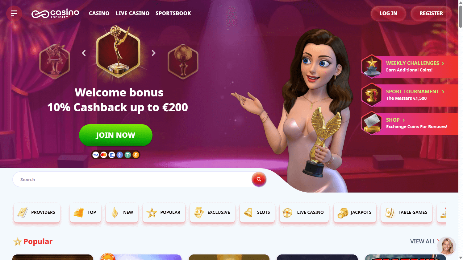 casino_infinity_homepage_desktop