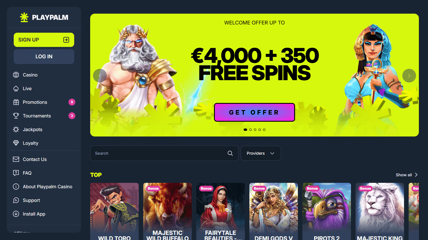 playpalm_casino_homepage_desktop