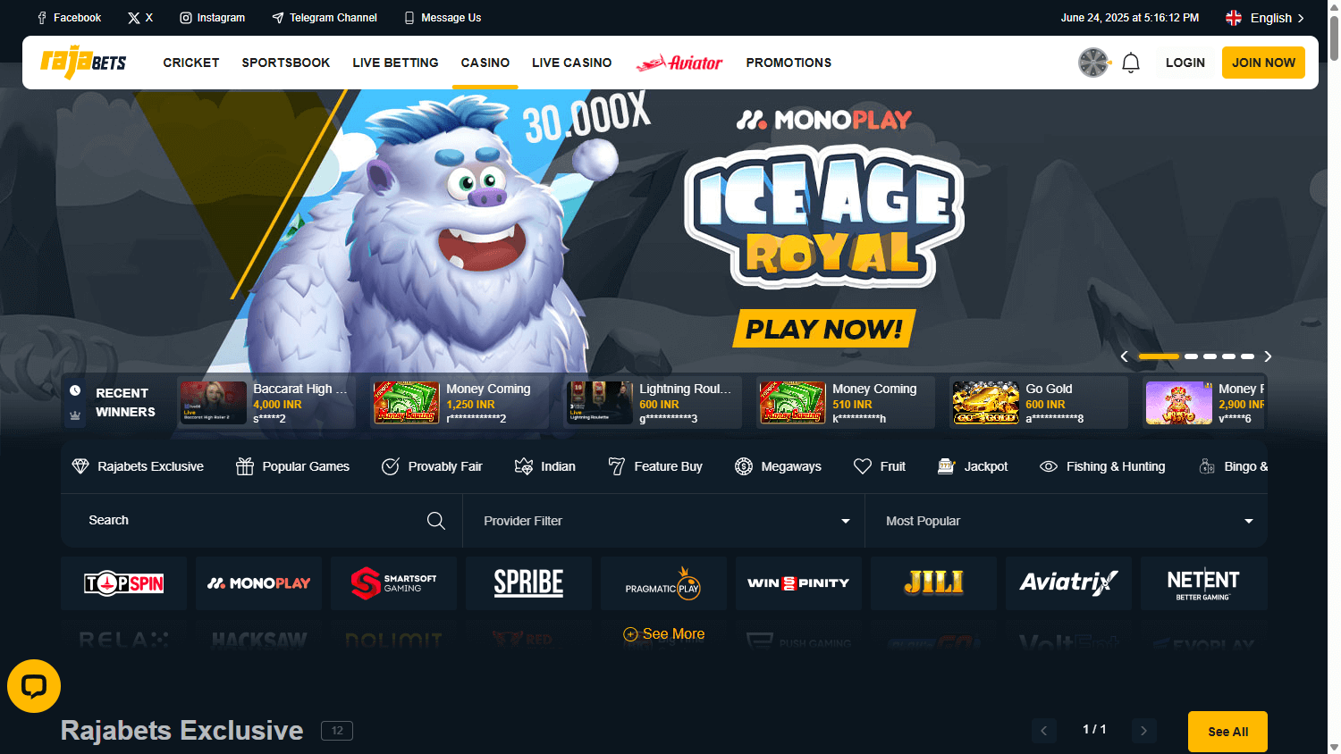 rajabets_casino_game_gallery_desktop