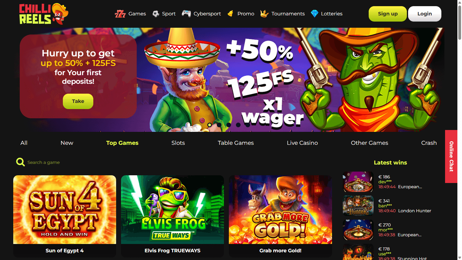 chilli_reels_casino_homepage_desktop
