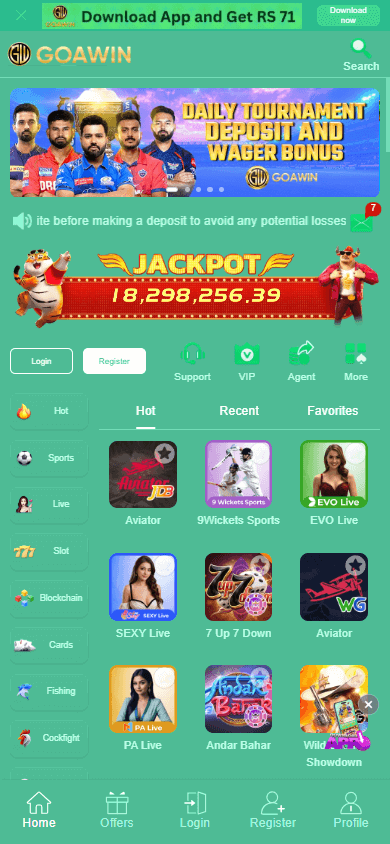 goawin_casino_homepage_mobile