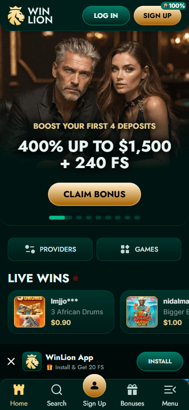 winlion_casino_homepage_mobile