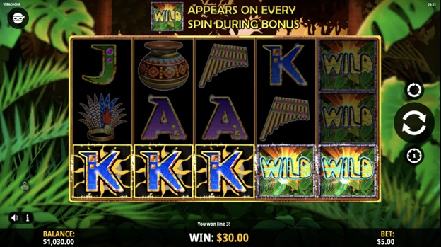 Viracocha wild symbols