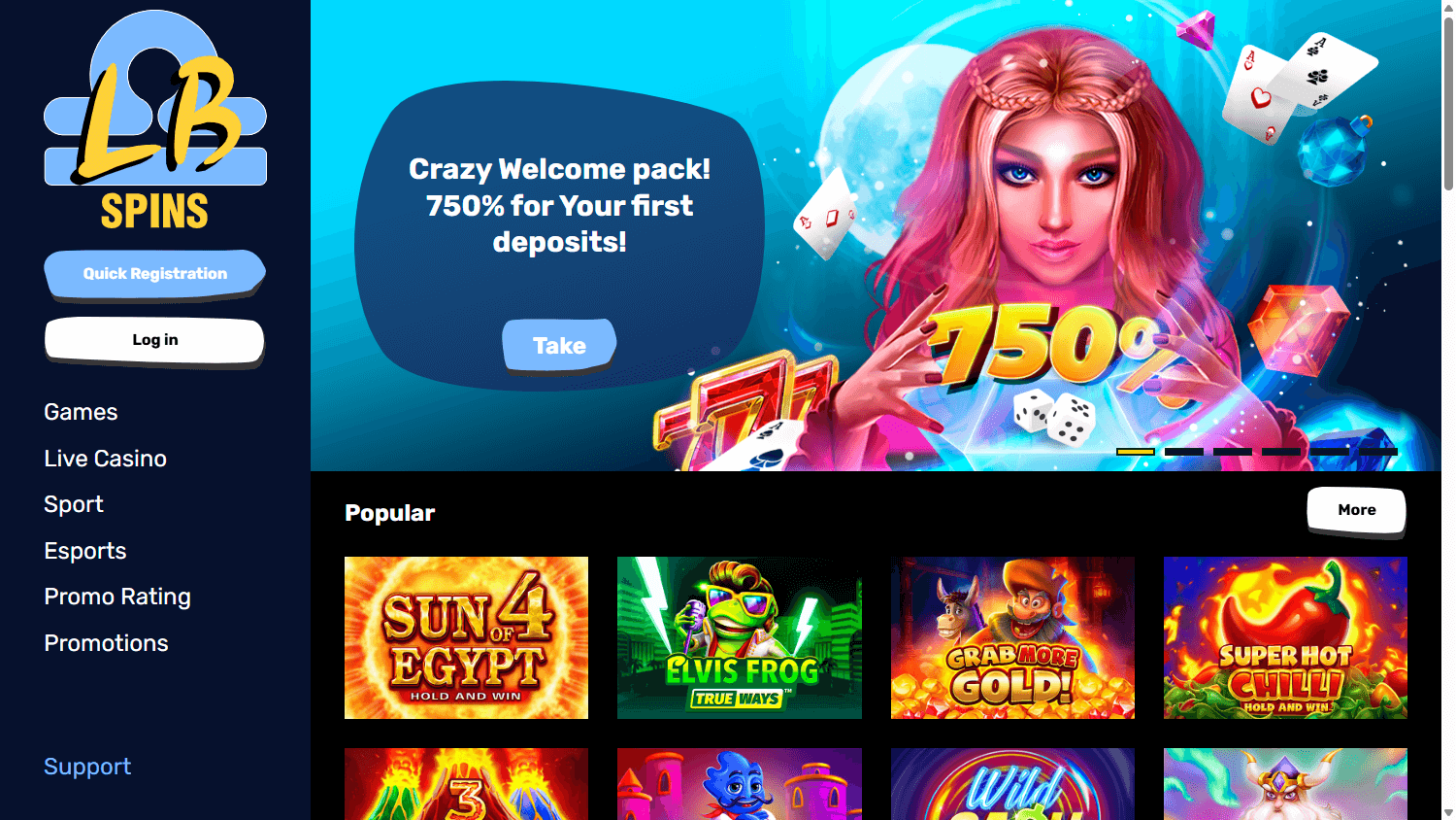 libra_spins_casino_homepage_desktop