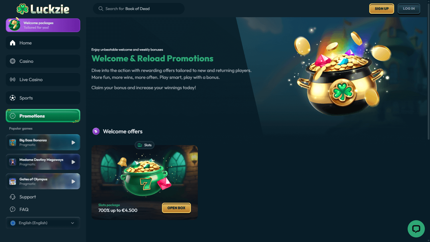 luckzie_casino_promotions_desktop