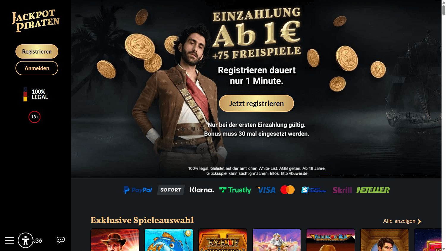 jackpotpiraten_casino_homepage_desktop