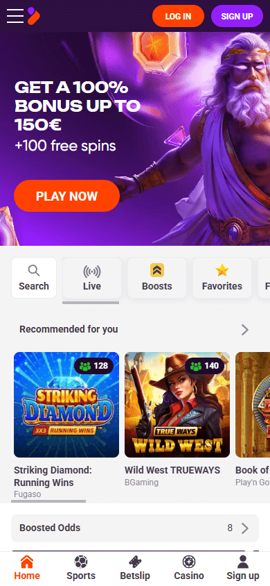 tonybet_casino_homepage_mobile