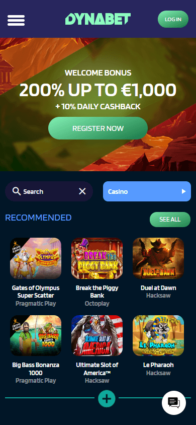 dynabet_casino_homepage_mobile