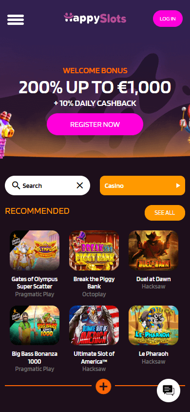 happyslots_casino_homepage_mobile