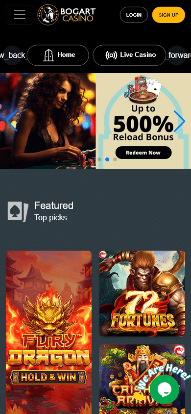 bogart_casino_homepage_mobile