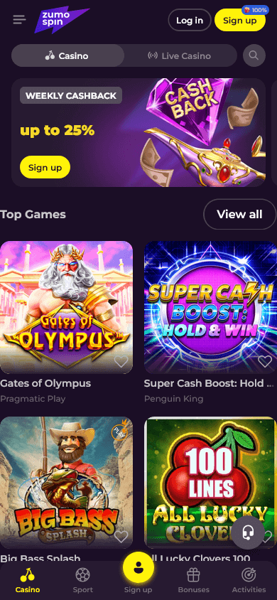 zumospin_casino_homepage_mobile