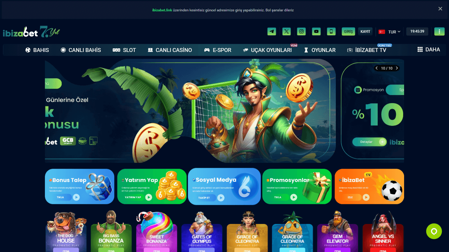 ibizabet_casino_homepage_desktop