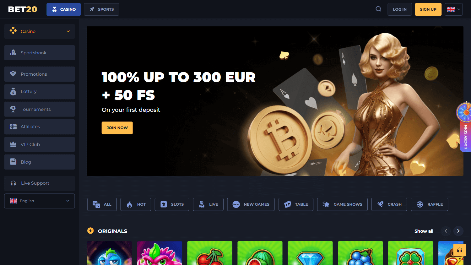 bet20_casino_homepage_desktop