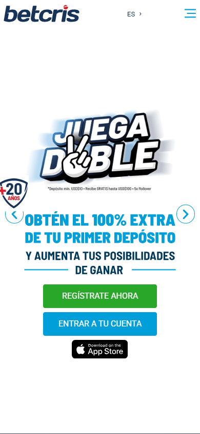 Betcris_Casino_homepage_mobile