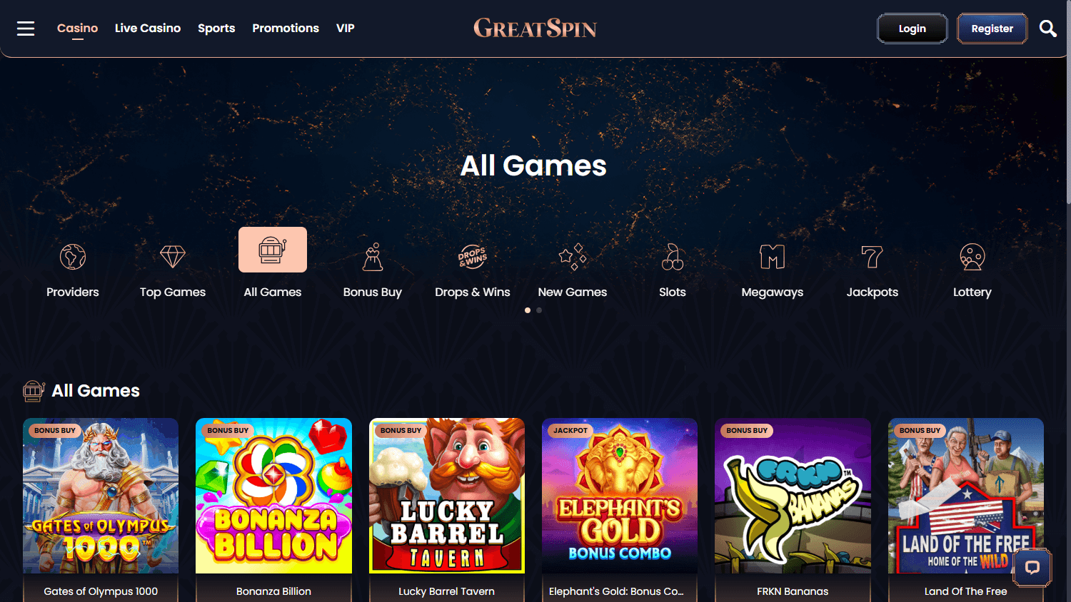 greatspin_casino_game_gallery_desktop