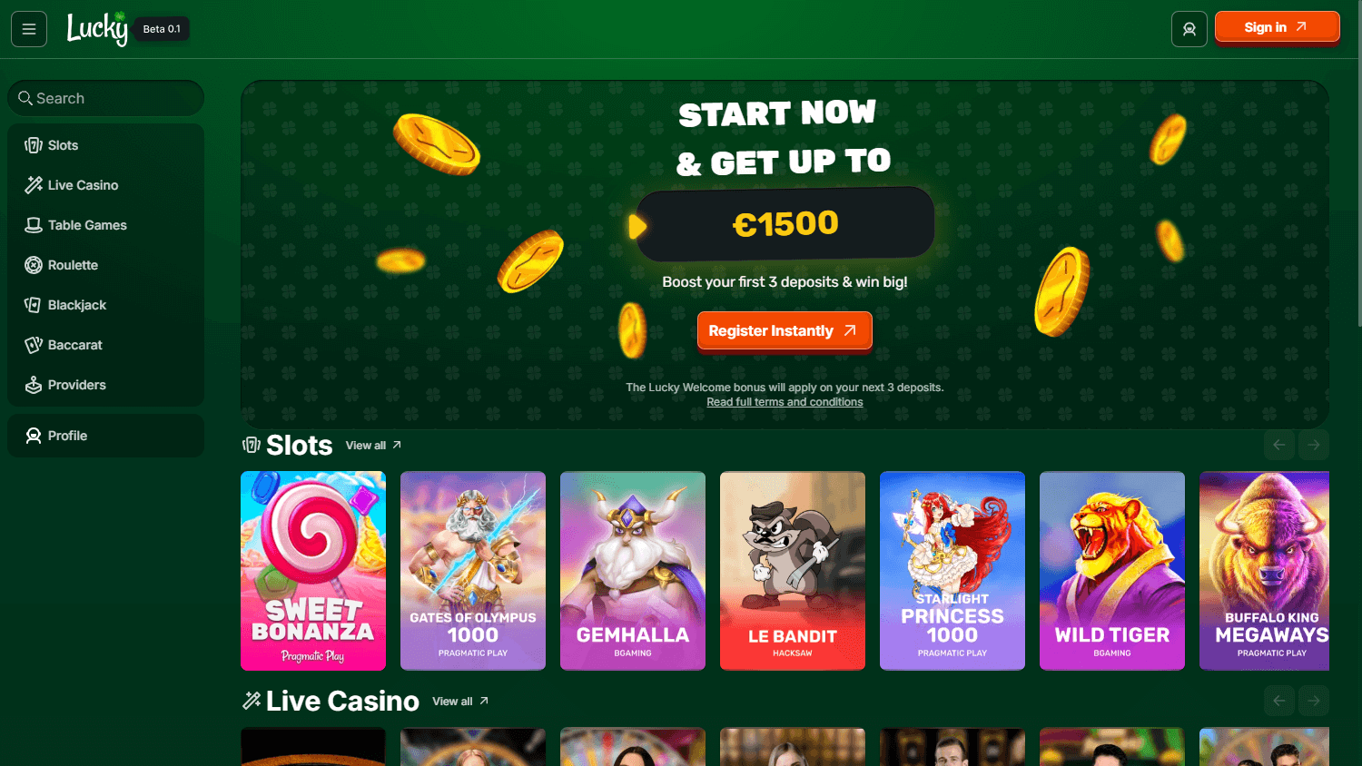 lucky.co_casino_homepage_desktop